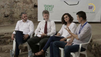 Within Dokufest, KOSID organized a discussion on global trends and energy systems