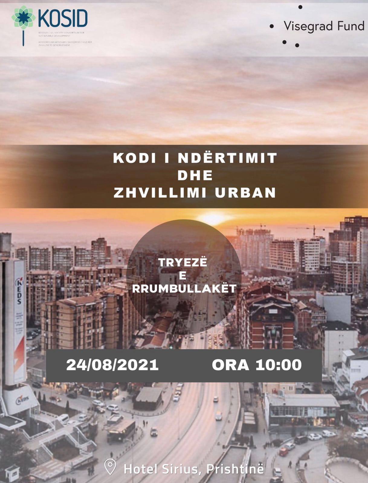 “Kodi i ndërtimit dhe zhvillimi urban”-Prishtinë